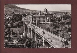 BERN - Kornhausbrücke - Tram - Feldpost
