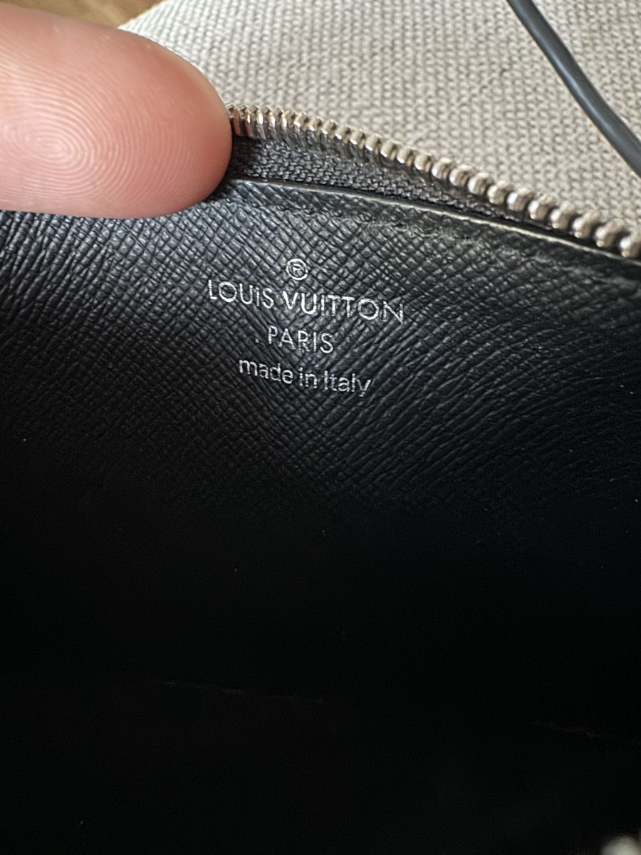 Louis Vuitton Portafogli: Louis Vuitton Münz- & Cardholder Schwarz – Usato da Basel venduto da Melchior_58 2