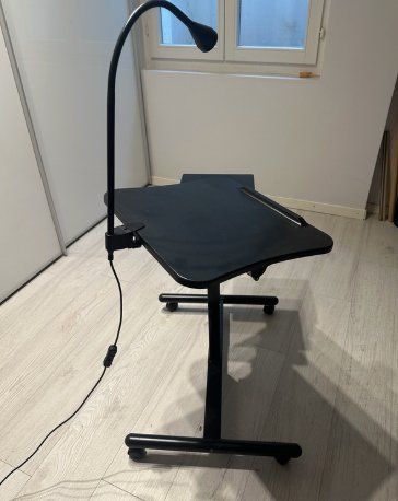 Scrivanie: Mobile desk with stand and light - standing or seated – Usato da Confignon venduto da lynningva