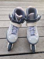 Rollers enfant Oxelo FIT3 réglables gris état occasion