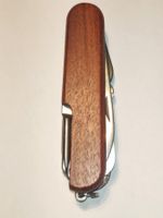 Sackmesser mit Holzgriff 10 Zubehör/Couteau de poche en bois