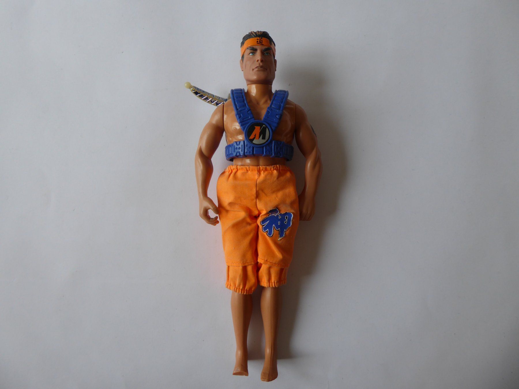Hasbro Statuette: Toller Samurai mit Schwert, ca. 29,0cm, Hasbro 1995 – Usato da Turbenthal venduto da Nautop 1
