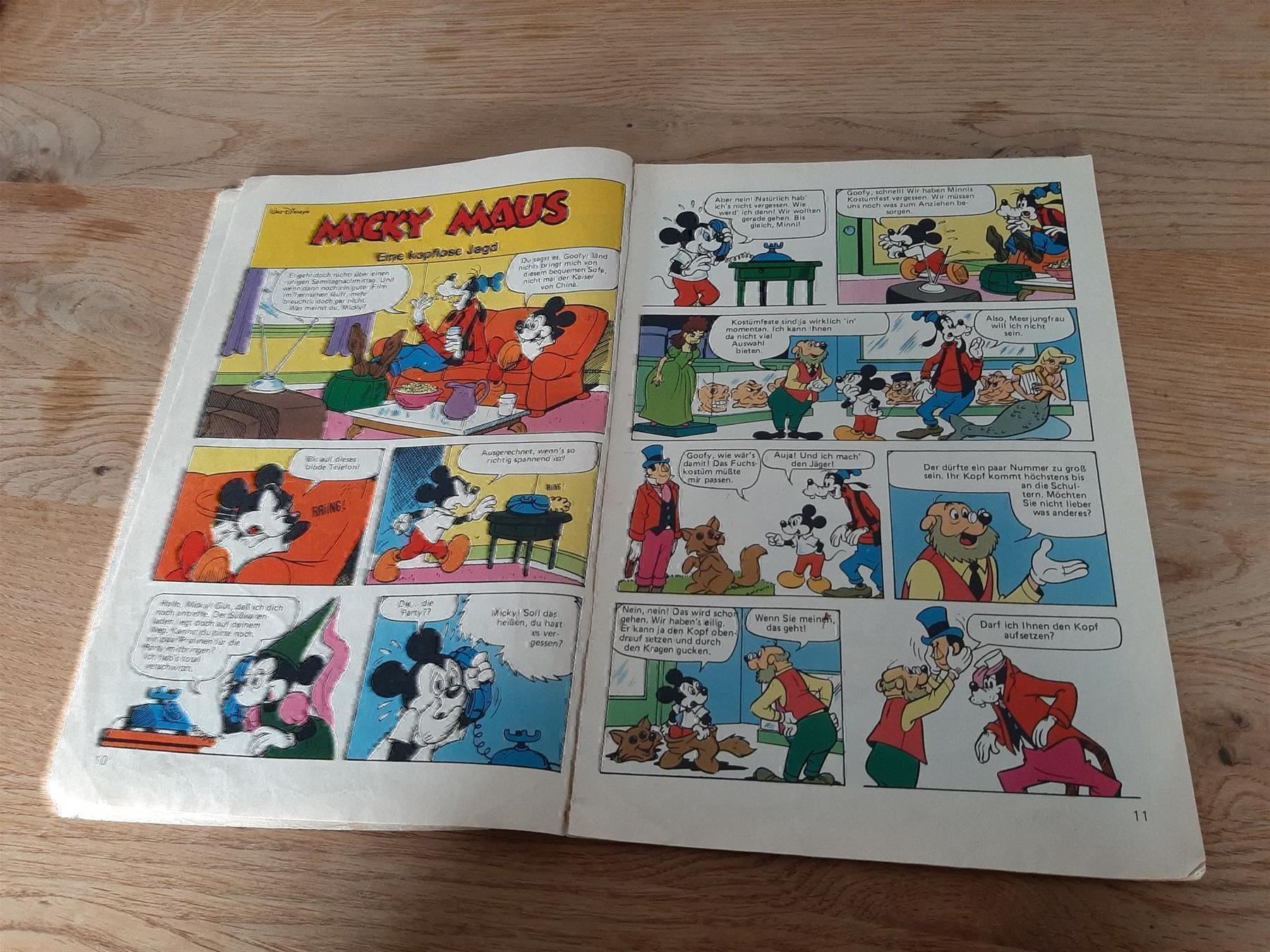 Comics: Micky Maus Heft 1, 01.01.1977 – Gebraucht aus Affoltern am Albis von Sabinezc 3