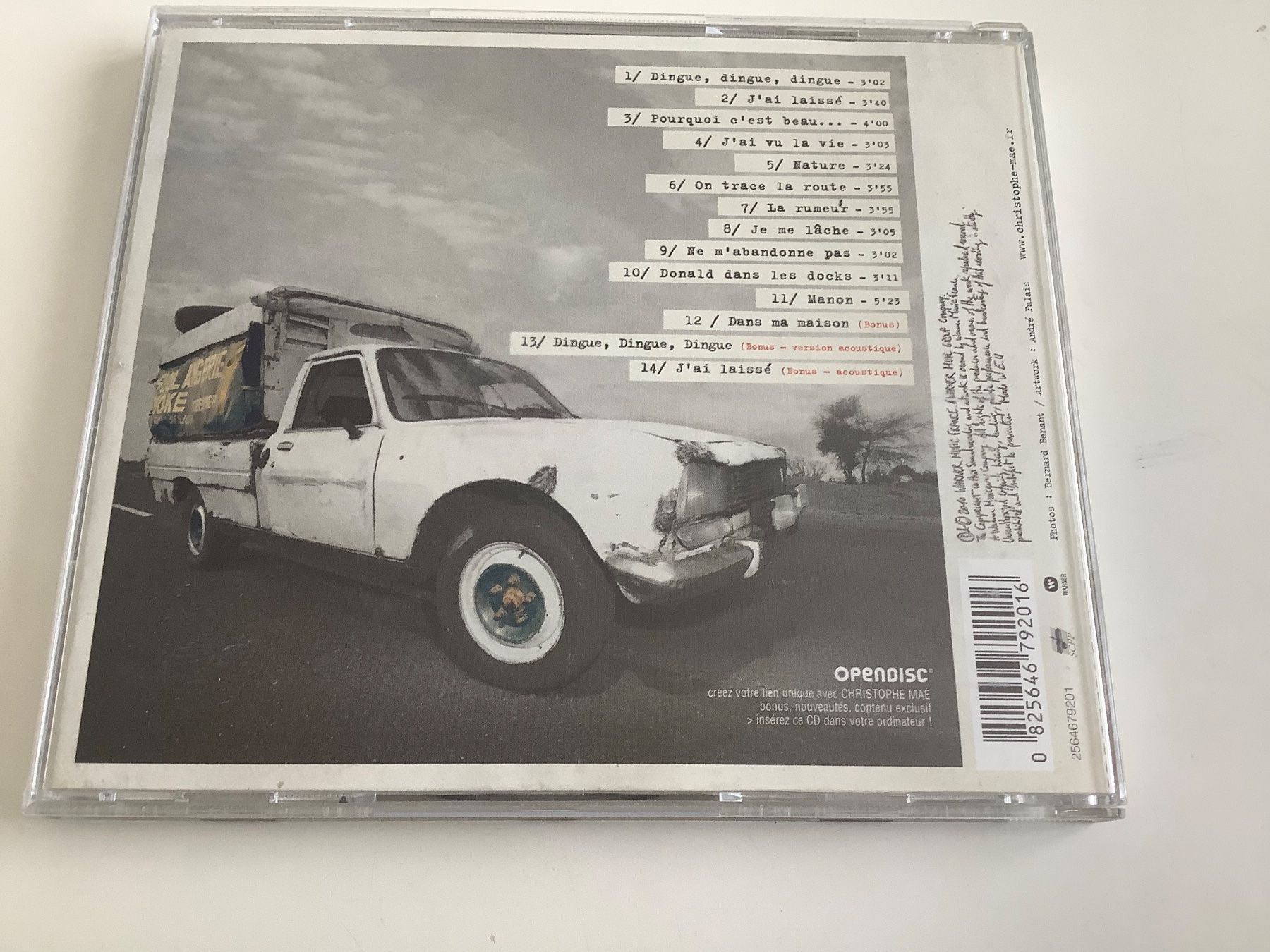 CD: Christophe Maé / On trace la route / 2010 – Usato da Dübendorf venduto da Troll_88 1