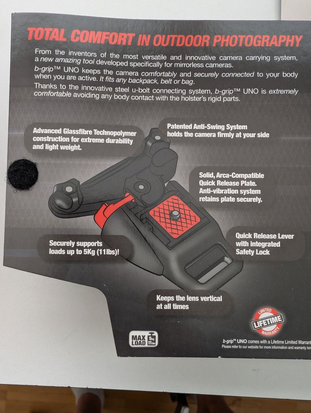Altri Accessori: Kameratragesystem UNO von b-grip – Usato da Bottmingen venduto da stko01 2
