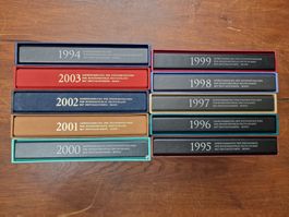D 1994-2003 Jahressammlungen mit Ersttagstempel