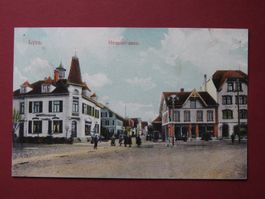 AK Liss Hauptstrasse, Haus Telegraph, Spar u. Leihkasse