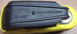 ABUS Detecto 7000 RS1 Gelb Motorrad Bremsscheibenschloss
