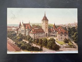 AK 1908 Zürich Landesmuseum   (G3454)