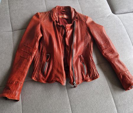 Lederjacke von Freaky Nation Gr. XS
