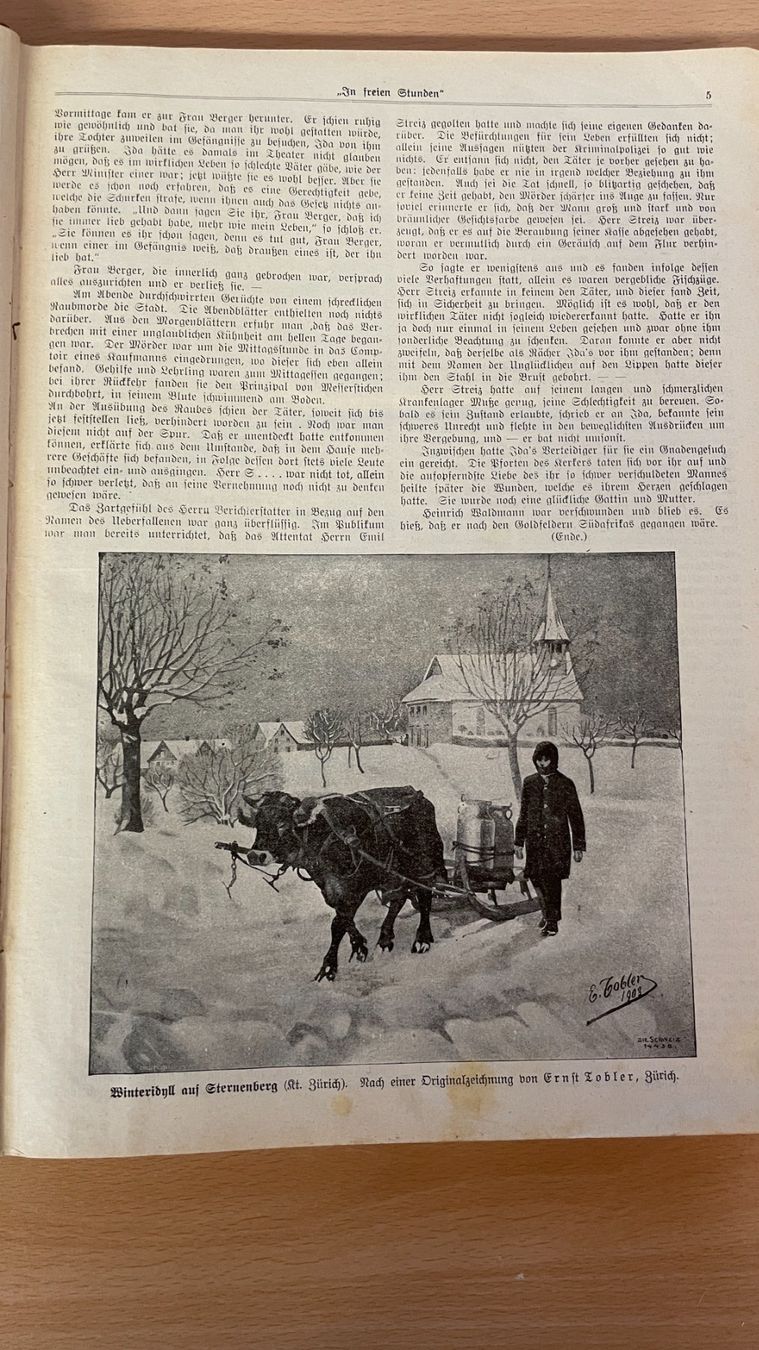 Bücher: In freien Stunden - 1909 – Gebraucht aus Glattfelden von markweb 2