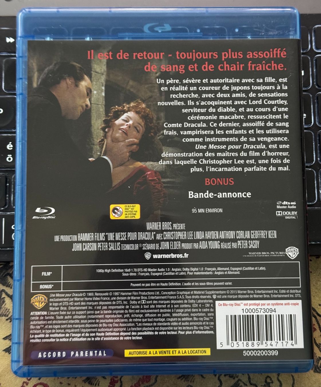 Tutti i DVDs: Une messe pour Dracula (1970) - Blu-ray – Usato da Semsales venduto da __Florian__ 2