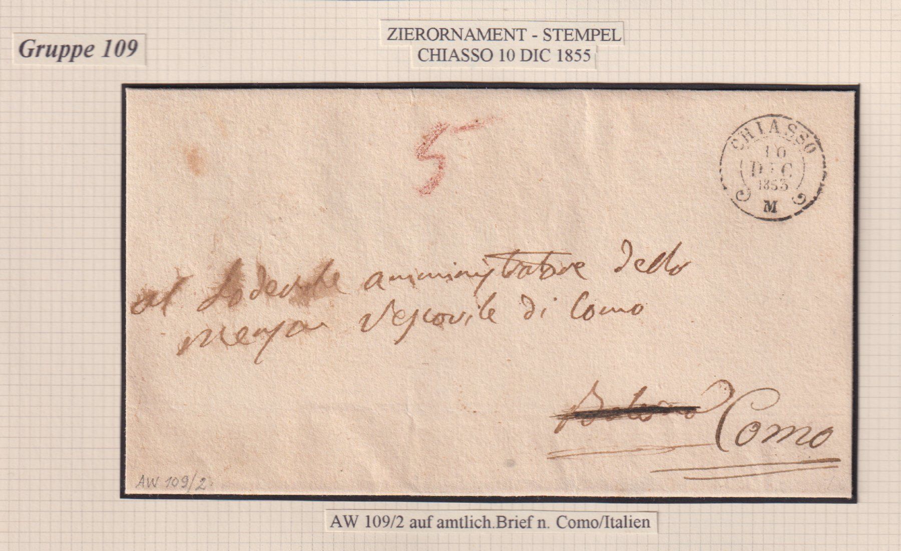 Tutti i francobolli: Tessiner Zierornaments-Stempel !! – Usato da Bibern SH venduto da Heinibuehrer