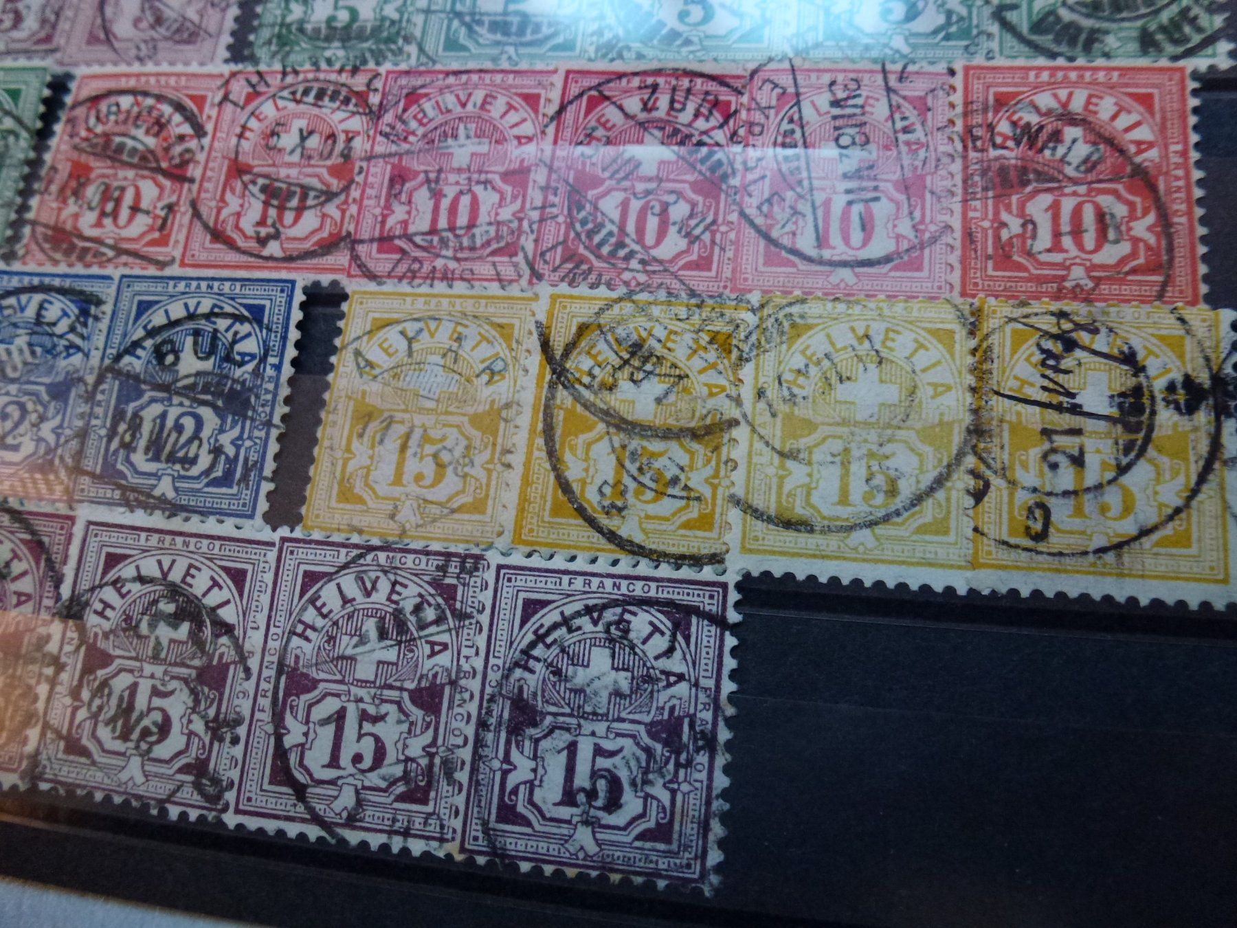 Alle Briefmarken: Sammlung ++ 48 Stück von diversen Ziffermuster Briefmarken – Gebraucht aus Walkringen von Casablanca777 1