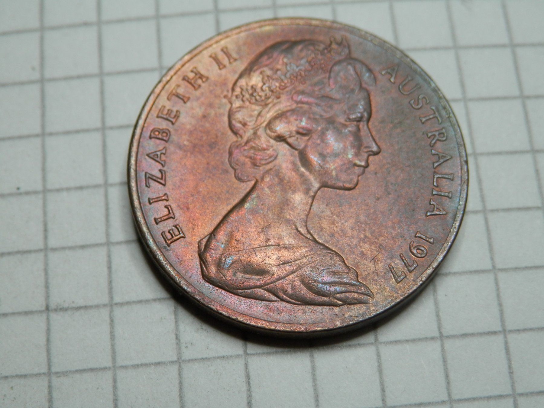 Tutti le monete: Australien 2 Cent, 1977 – Usato da Weiach venduto da weiach81