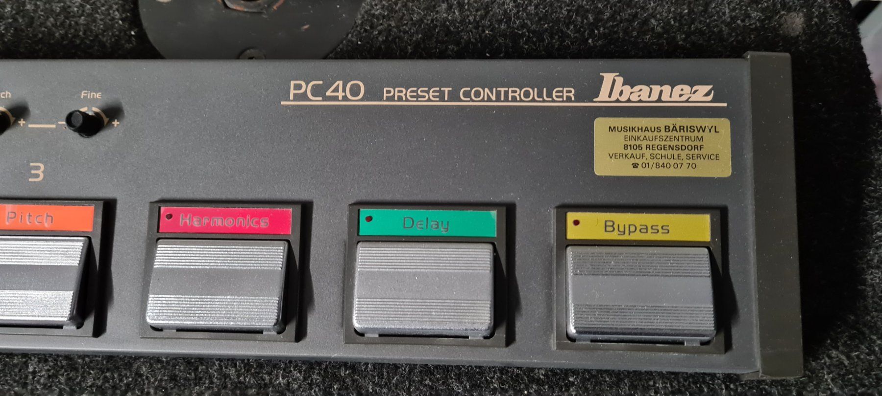 Ibanez Strumenti musicali: Ibanez PC40, Preset Controller, Footswitch  Vintage !!! – Usato da Wallisellen venduto da Roci1 2