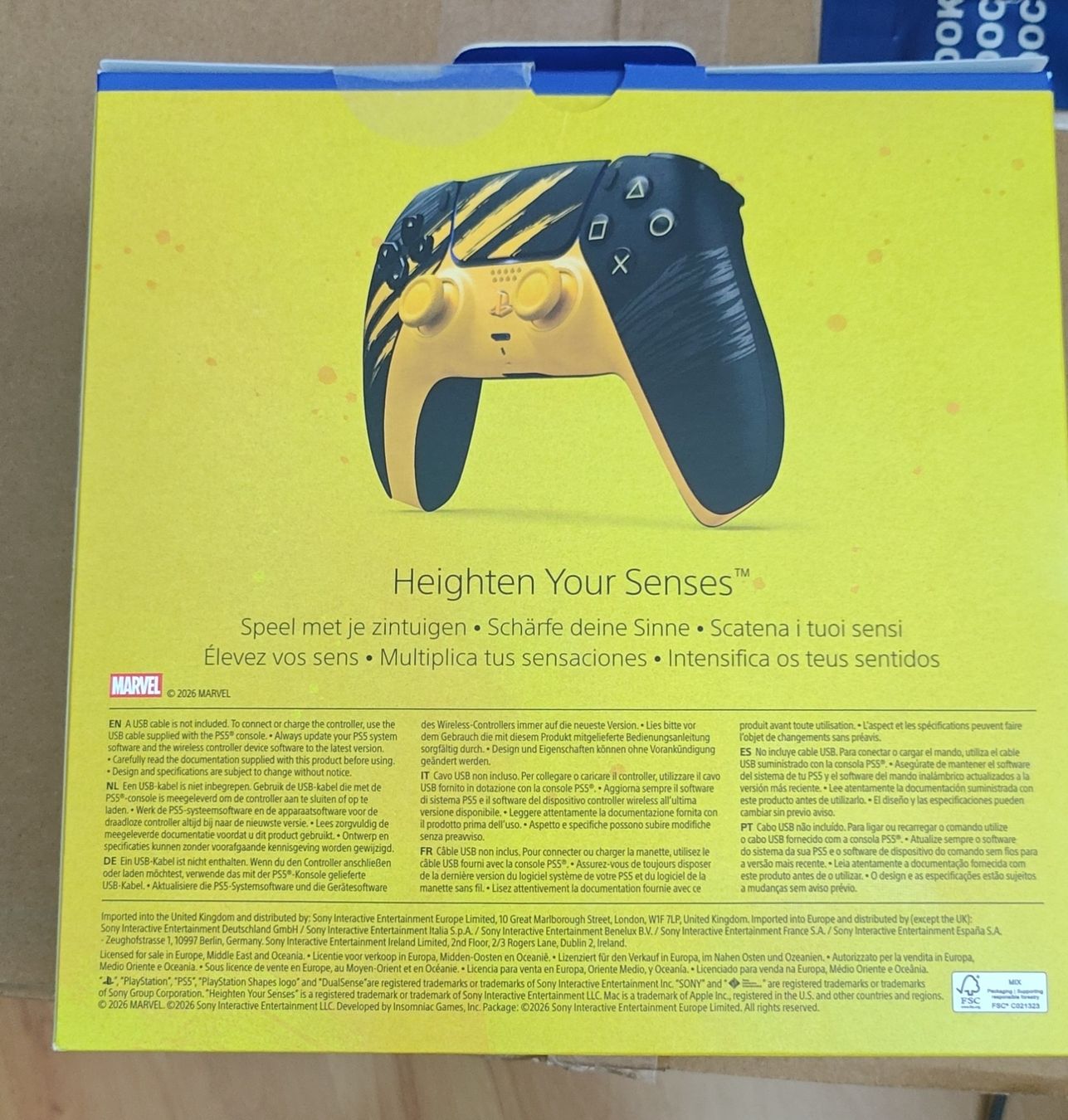 Sony Controller: Marvel Wolverine Dualsense Limited Edition Controller PS5 – Nuovo e nell'imballaggio originale da Wichtrach venduto da BullyMaguire 1