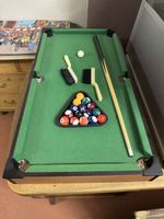 Billardtisch Set mit Zubehoer gebraucht Mini