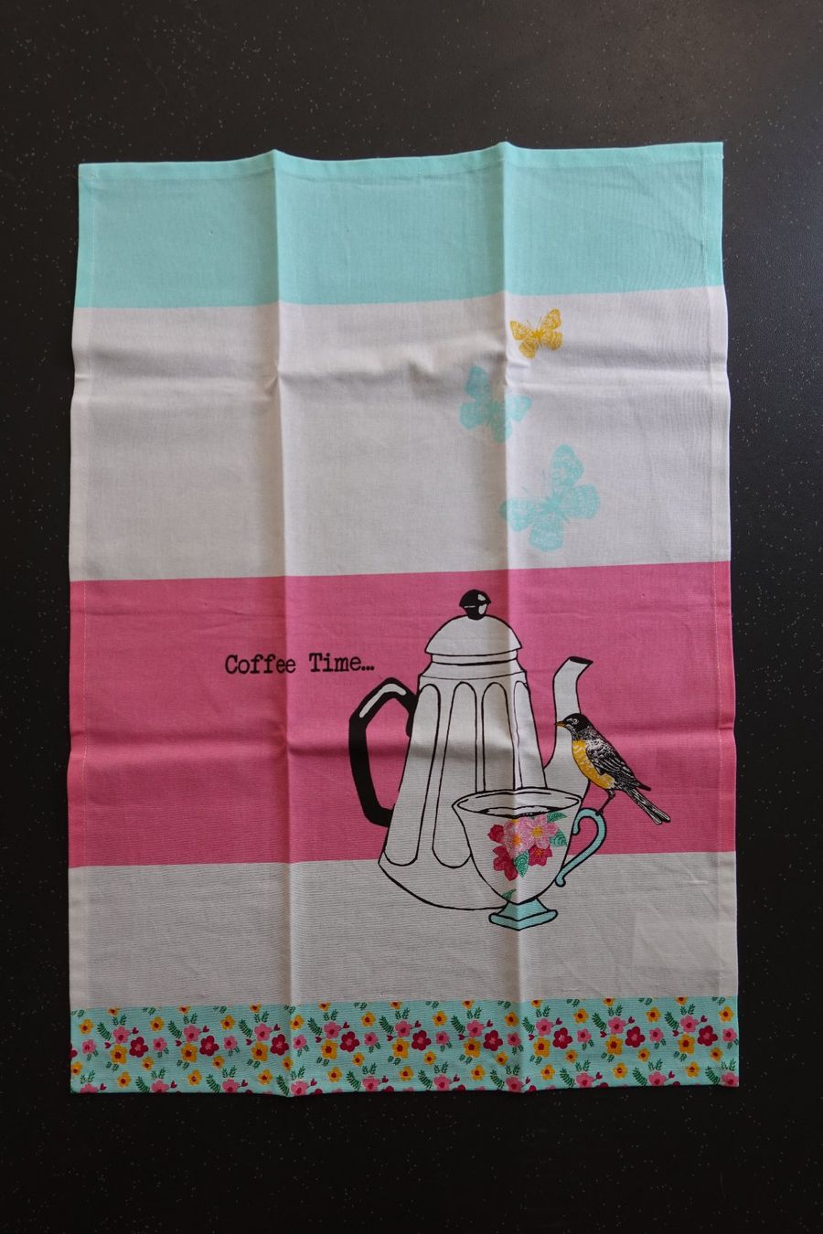 Küchentücher: Neu Handtuch Geschirrtuch Coffe Time 71 x 50 cm – Neu (gemäss Beschreibung) aus Jona von simongarden 6