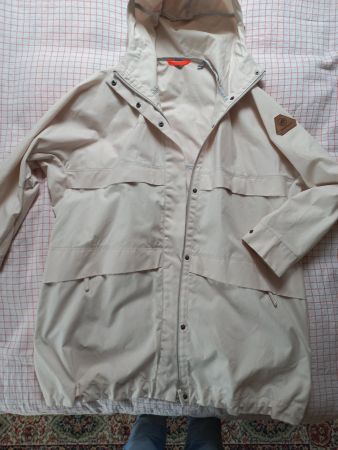 Oversized Jacke von Mammut aus gewachster Baumwolle one size