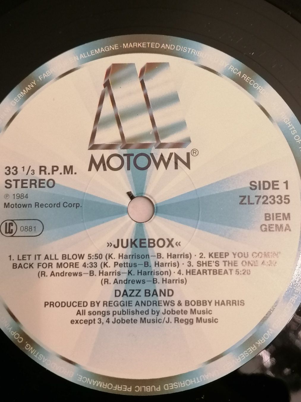 Dischi in vinile: LP - Dazz Band - Jukebox - Vinyl 1984 – Usato da Basel venduto da vintagecollector 2