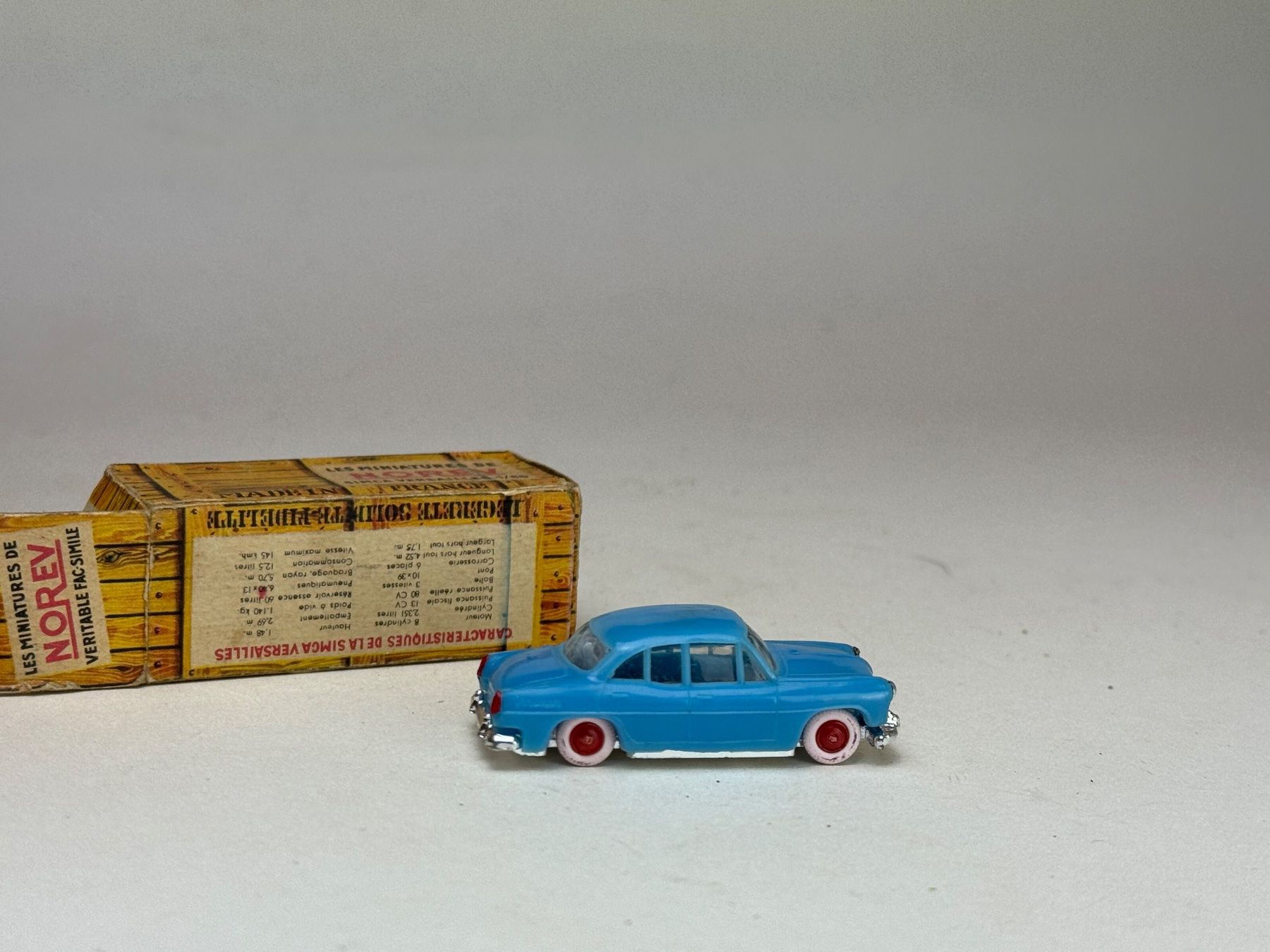 Norev Modellini d'auto: GB1- Norev Simca Versailles blau in OVP – Usato da Elm venduto da Wikmtz 1