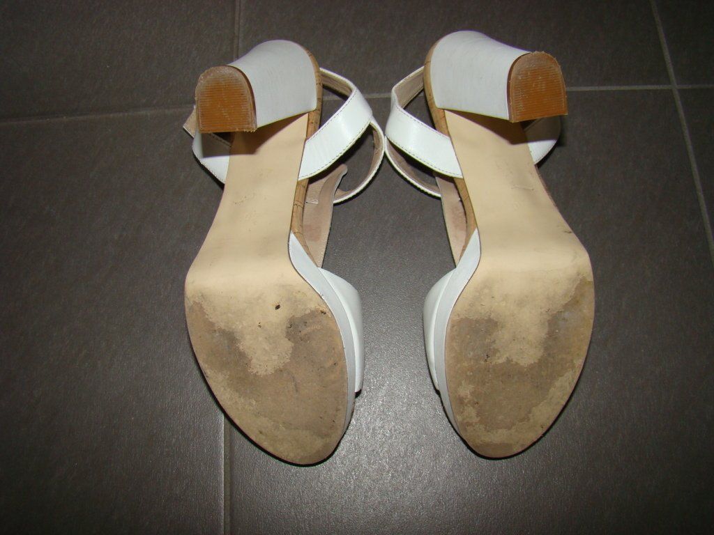 Damenschuhe: Sandale blanche – Neu (gemäss Beschreibung) aus Lussery-Villars von pousinete02 3