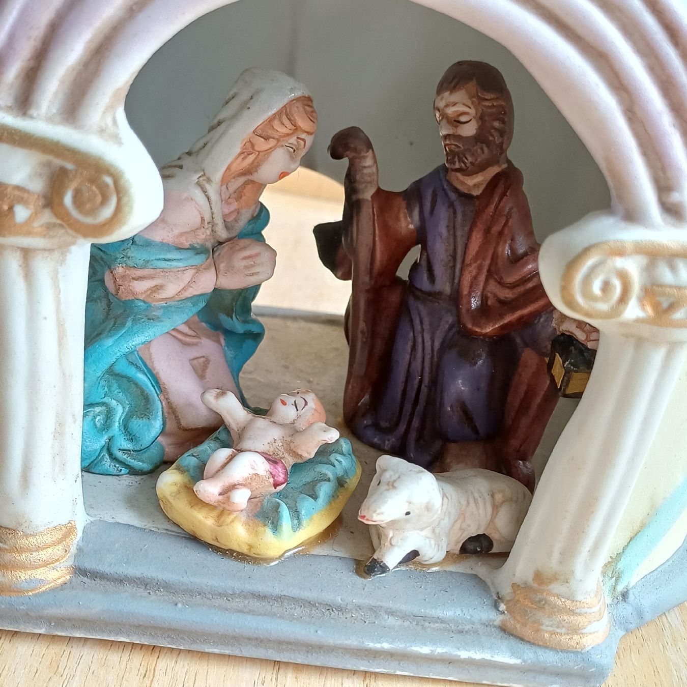 Tutte le decorazioni: Weihnachts Krippe aus Keramik – Usato da Merenschwand venduto da Brockinell 1