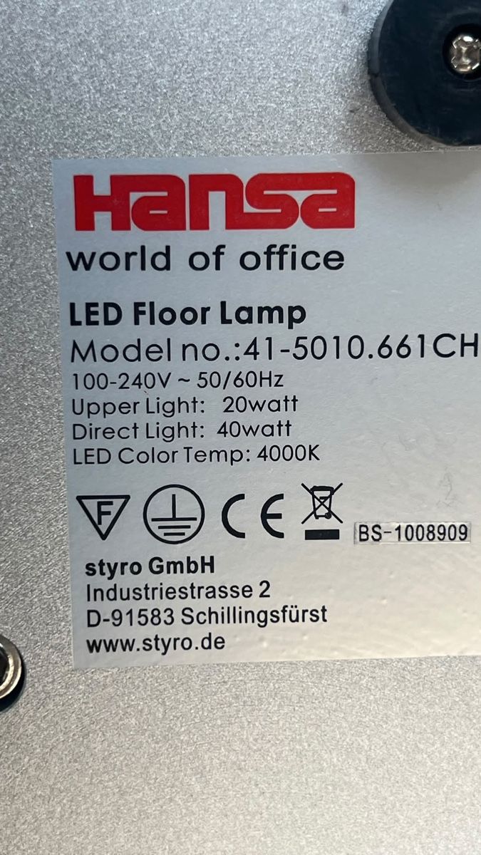 Lampade: LED Standleuchte - Stehleuchte Büro – Usato da Wangen SZ venduto da Jaay_Sky 7