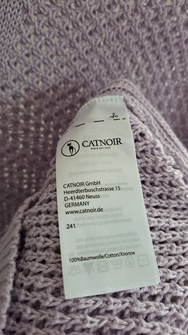 Maglioni & Felpe: CATNOIR Lochstrickmuster Pullover 38 M Strickpullover Pulli – Usato da Mollis venduto da Fauchi99 7