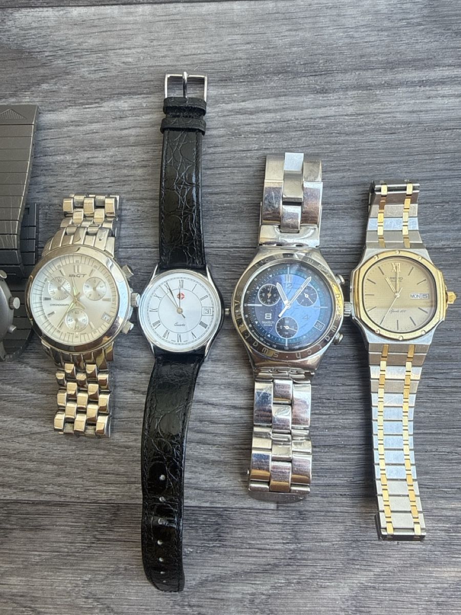 Uhren: Lot de 6 montres diverses, marques mixtes – Gebraucht aus Chavornay von Gold-Gym 2