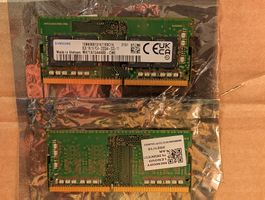 2x 8GB DDR4 RAM Riegel Samsung PC4-3200AA-SC0-11