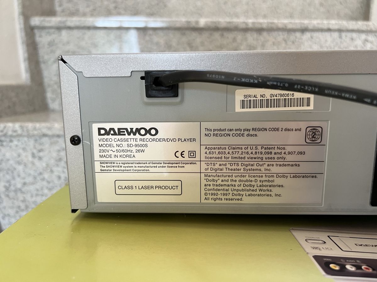 Daewoo Enregistreurs: Daewoo SD-9500S DVD / VHS-Videorecorder – D'occasion à Schongau par Retro_Shop 3