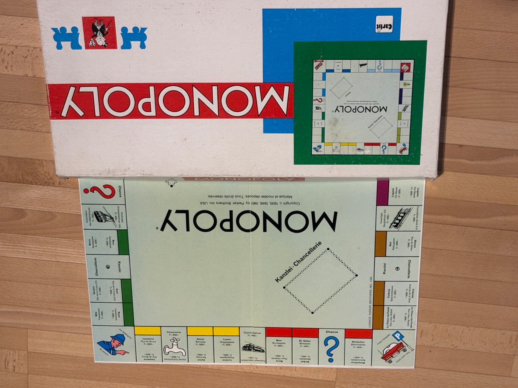 Carlit Giochi: Monopoly 1962 Schweizer Edition – Usato da Dietlikon venduto da p0i_kyg7 1