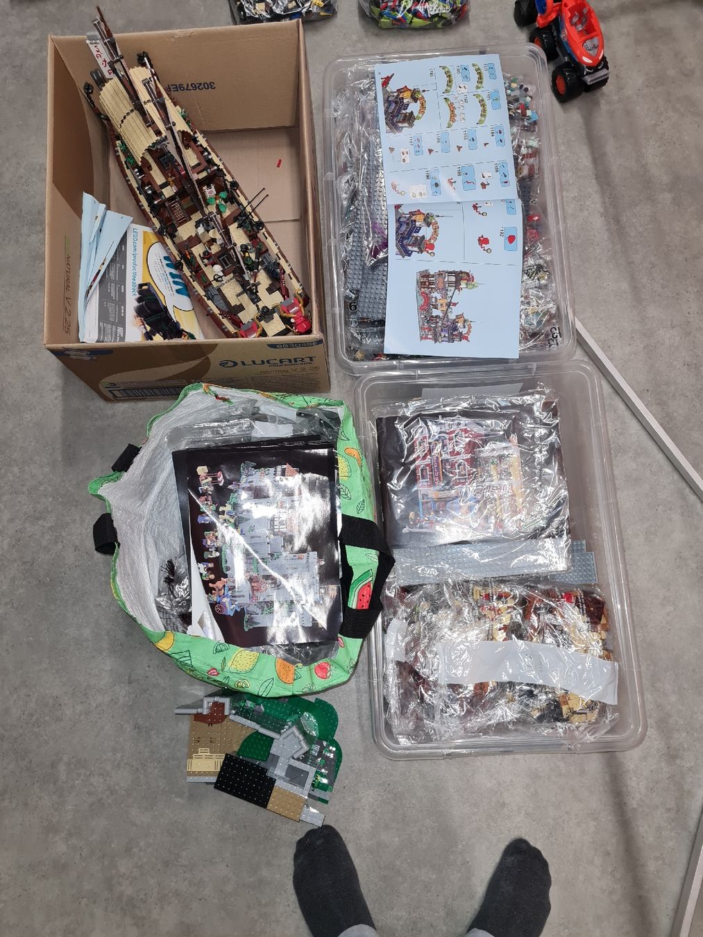 Kit di costruzioni: Klemmbaustein Sammlung – Usato da Bellach venduto da Mbenz0 6