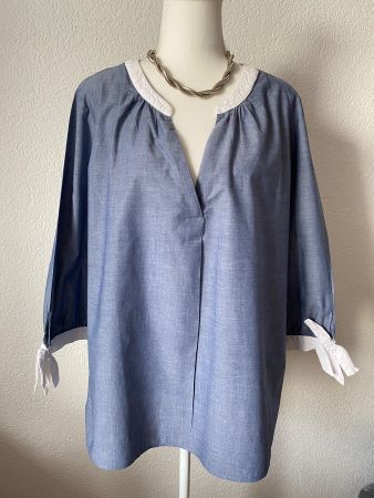 Tommy Hilfiger Bluse aus Baumwolle Grösse XL
