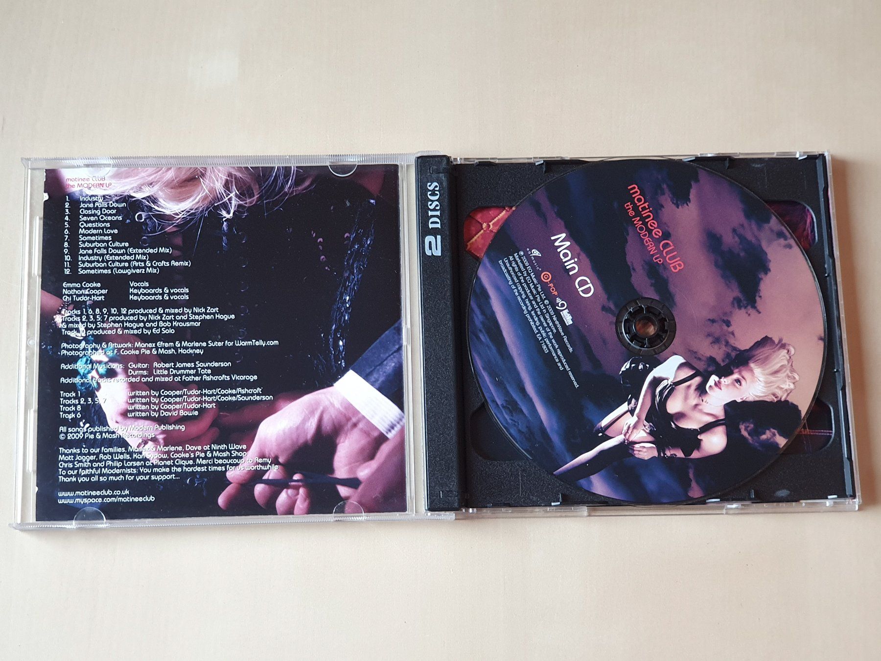 CD: Matineen Club The Modern LP – Usato da Stansstad venduto da collectorsshop 2