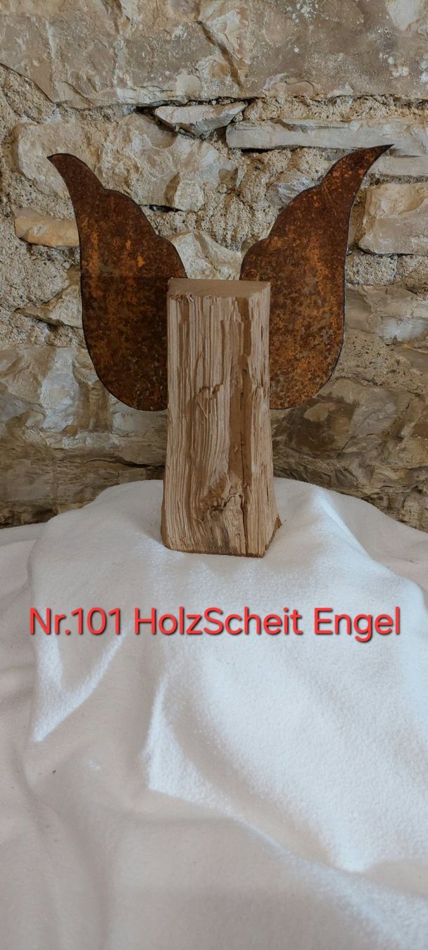 Holzartikel: Holz Scheit Engel Klein – Neu (gemäss Beschreibung) aus Lohn SH von Zwierbel 3