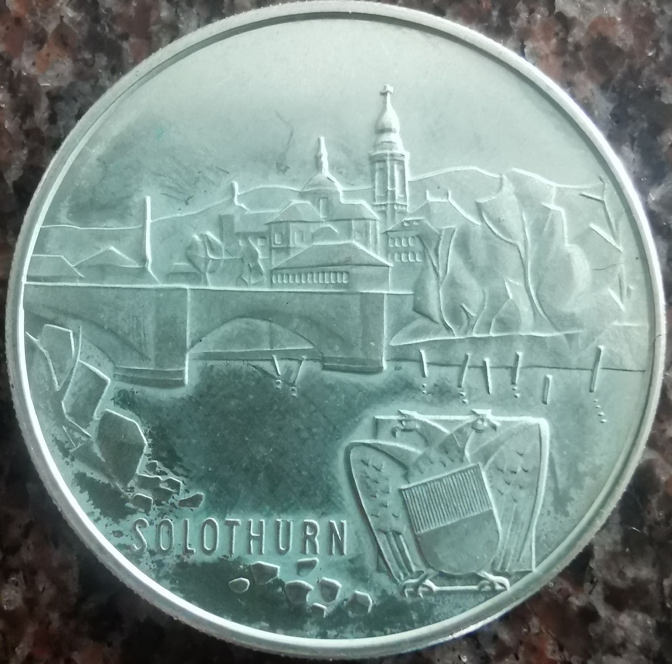 Médailles: Silbertaler Solothurn 1967 Silber ab nur Fr. 58.- – D'occasion à Küssnacht am Rigi par Gold_und_mehr 1