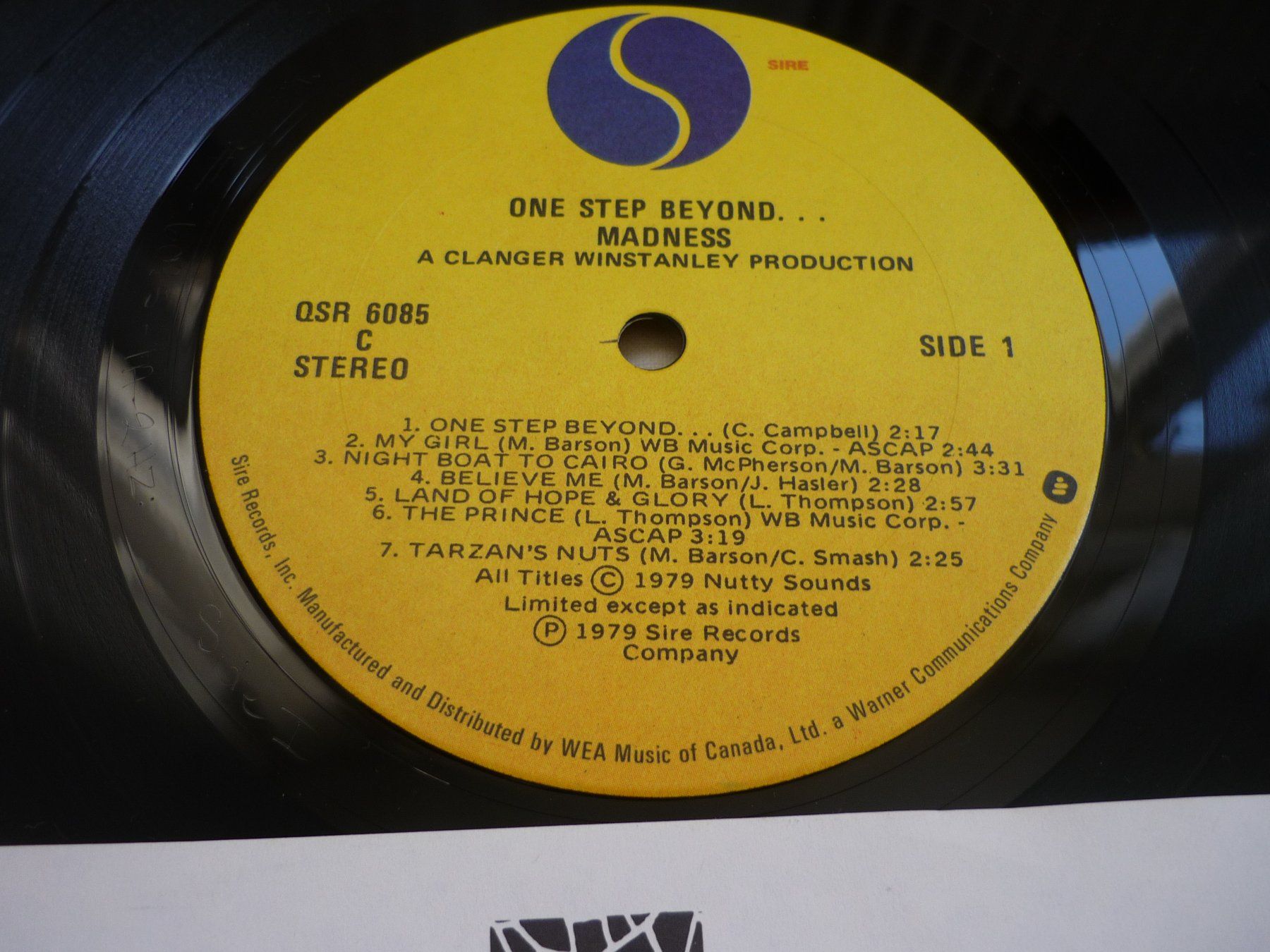 Dischi in vinile: 1x 12" Schallplatte - Madness one step beyond - canada – Usato da Beringen venduto da Flatretriever 2
