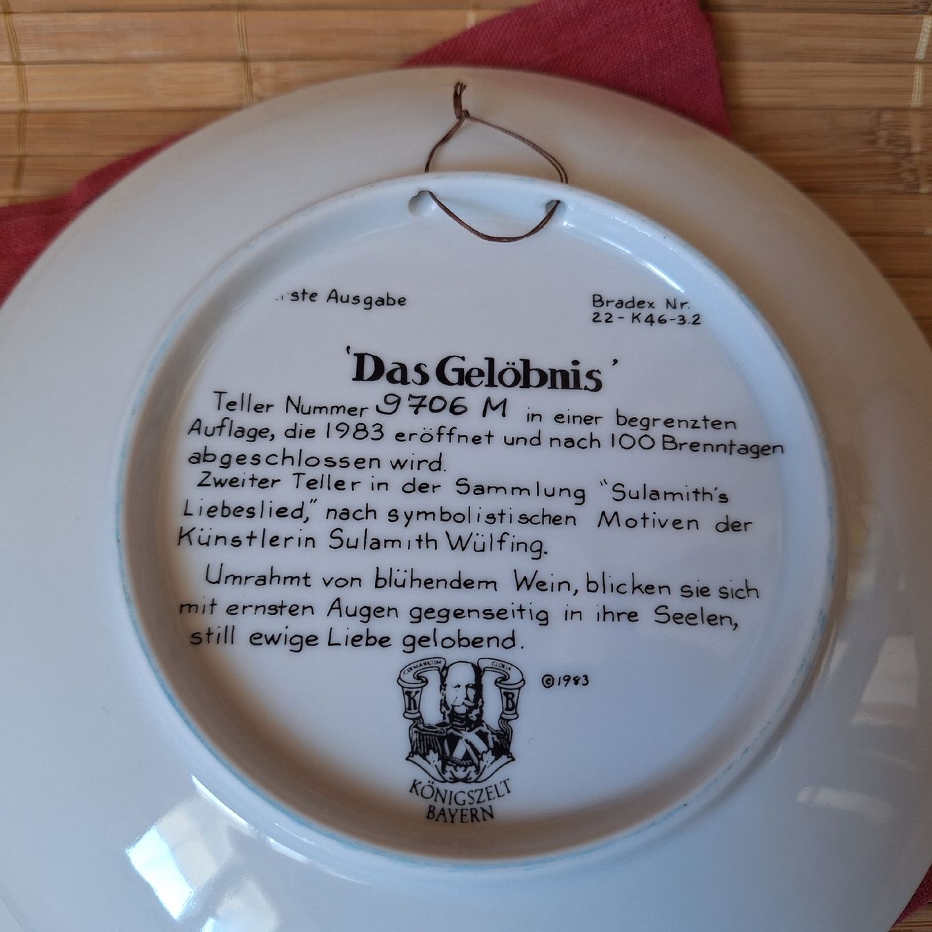 Assiettes: Versand möglich! Sammelteller – D'occasion à Winterthur par Goldpipau 5