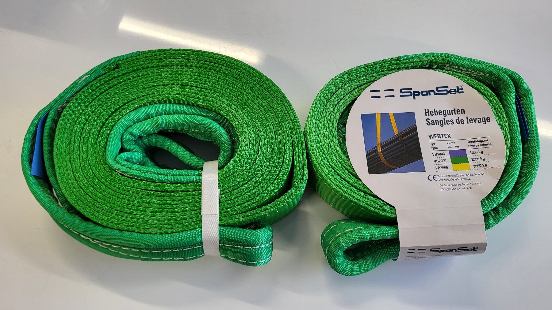 Tutti gli attrezzi: Webtex Hebeband Spanset  Neu 1x 2Meter 1x 4Meter – Nuovo e nell'imballaggio originale da Rapperswil SG venduto da AndiRap