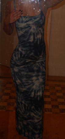 Maxi Bodycon Dress Bershka