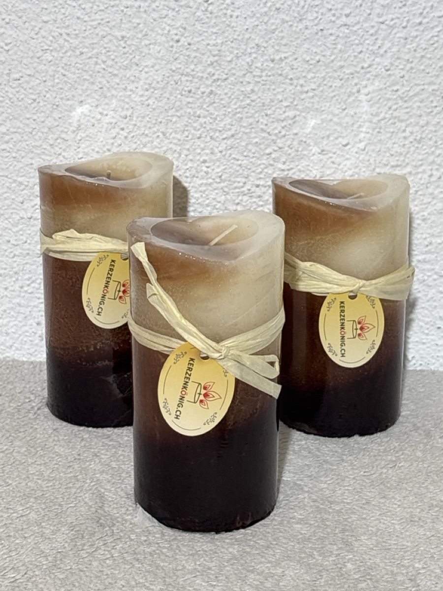 Candele: 3 Duftkerzen Coffee 7,3 x 14 cm – Nuovo e nell'imballaggio originale da Oberegg venduto da MR-shop