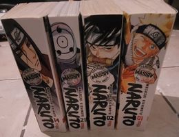Naruto Massiv Band 1,2,14, und 21