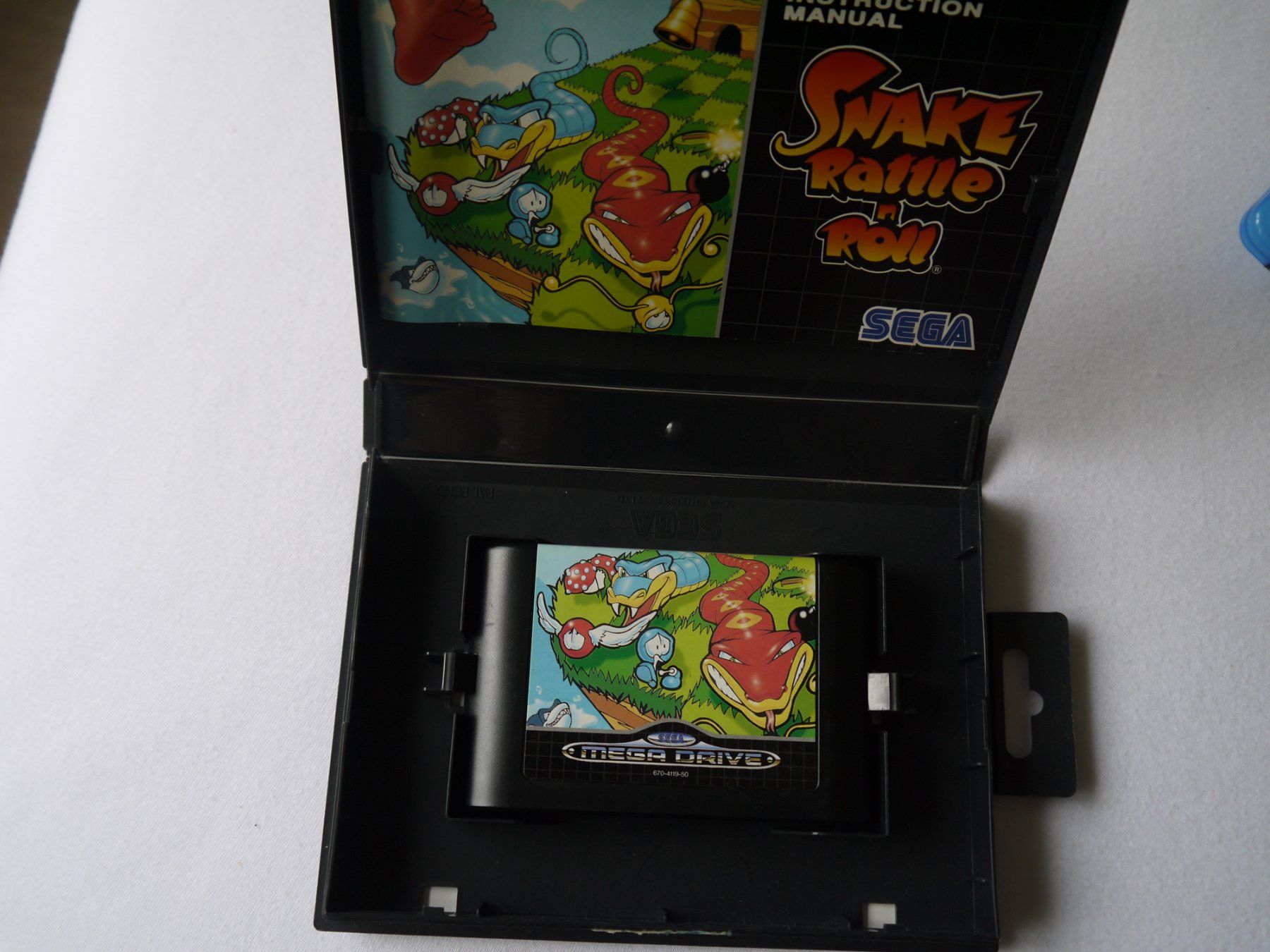Sega Spiele: SNAKE RATTLE IN ROLL - SEGA MEGA DRIVE - selten – Gebraucht aus Hagendorn von Blaf 1