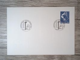 TR50 Enveloppe + Timbre Suede 1980