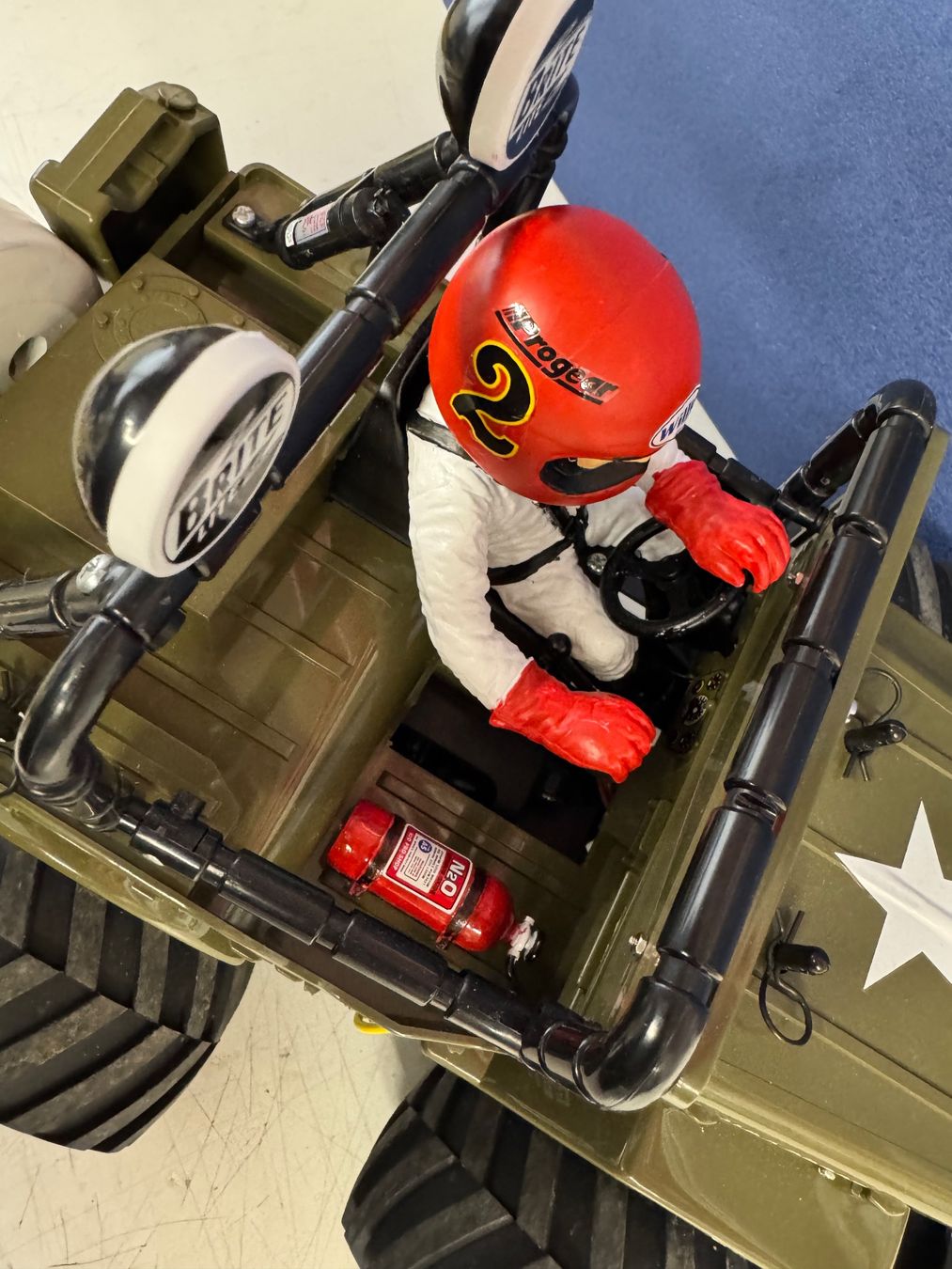 Tamiya Modellismo RC: Tamiya "Wild Willy" RC-Wheely Jeep NEU – Nuovo (secondo la descrizione) da Wallisellen venduto da WB8304 3