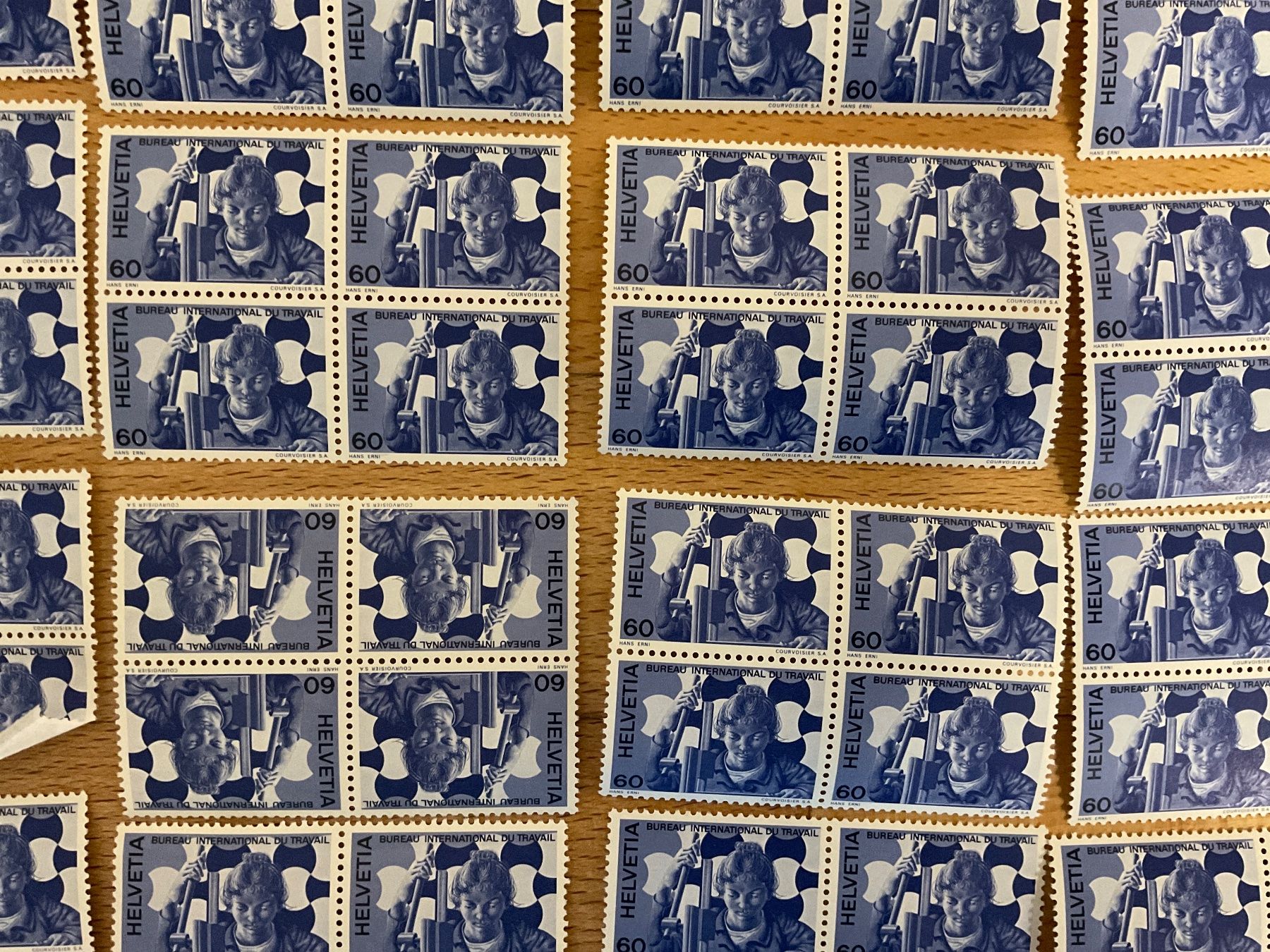 Tutti i francobolli: 60Fr Ämter Frankaturware ungestempelt postfrisch Sammlung – Nuovo (secondo la descrizione) da Wil SG venduto da Chefsugus 5