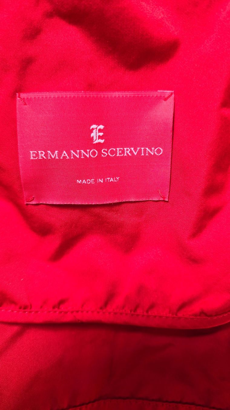 Jacken: Regenumhang Ermanno Scervino rot neuwertig 40 – Gebraucht aus Meggen von Bilanz70 3